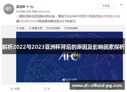 解析2022与2023亚洲杯背后的原因及影响因素探析